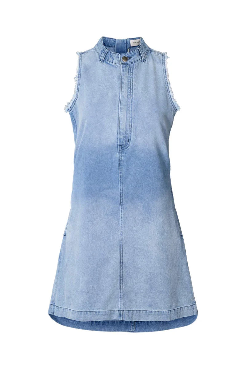 Rabens Saloner Fee Denim Dress