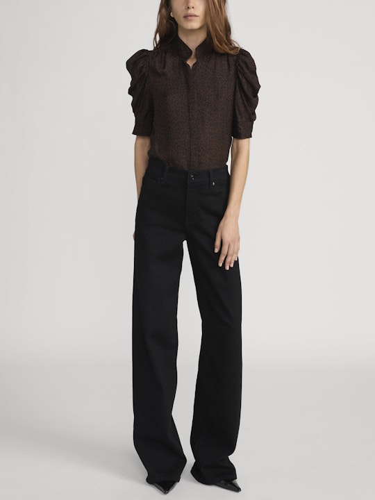Frame The Leopard Gillian Top