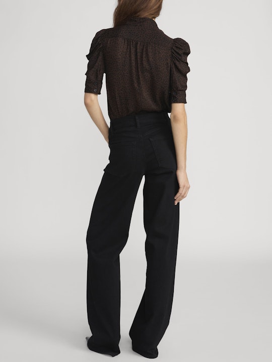 Frame The Leopard Gillian Top
