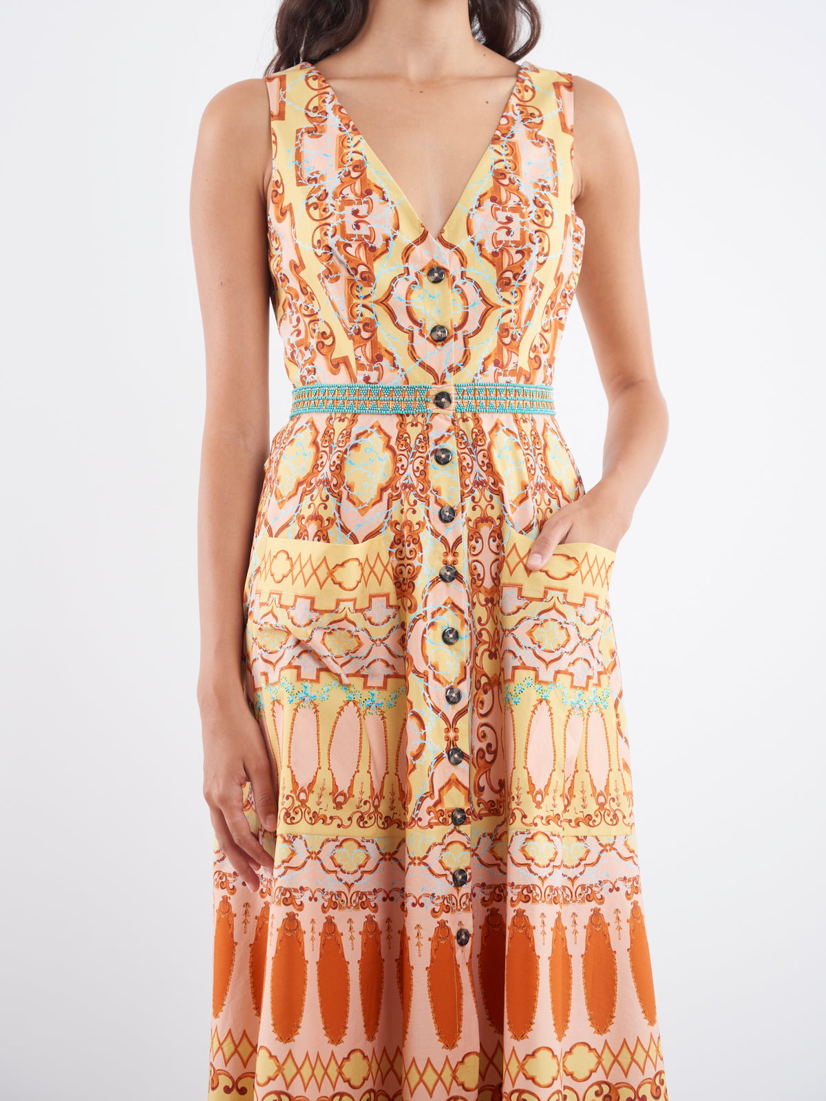 Saloni Zoey Cutout Dress