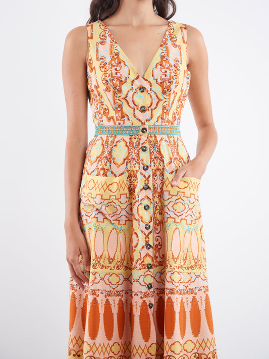 Saloni Zoey Cutout Dress