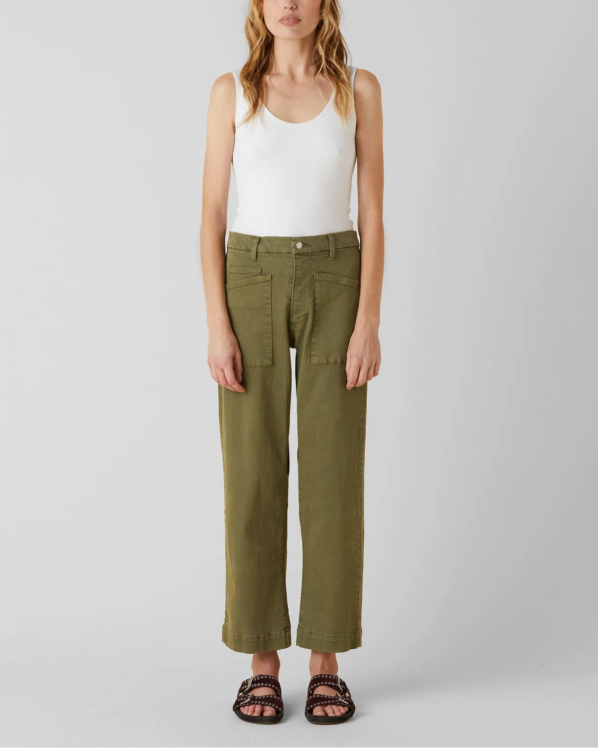 Le Jean Colette Patch Pocket Trouser