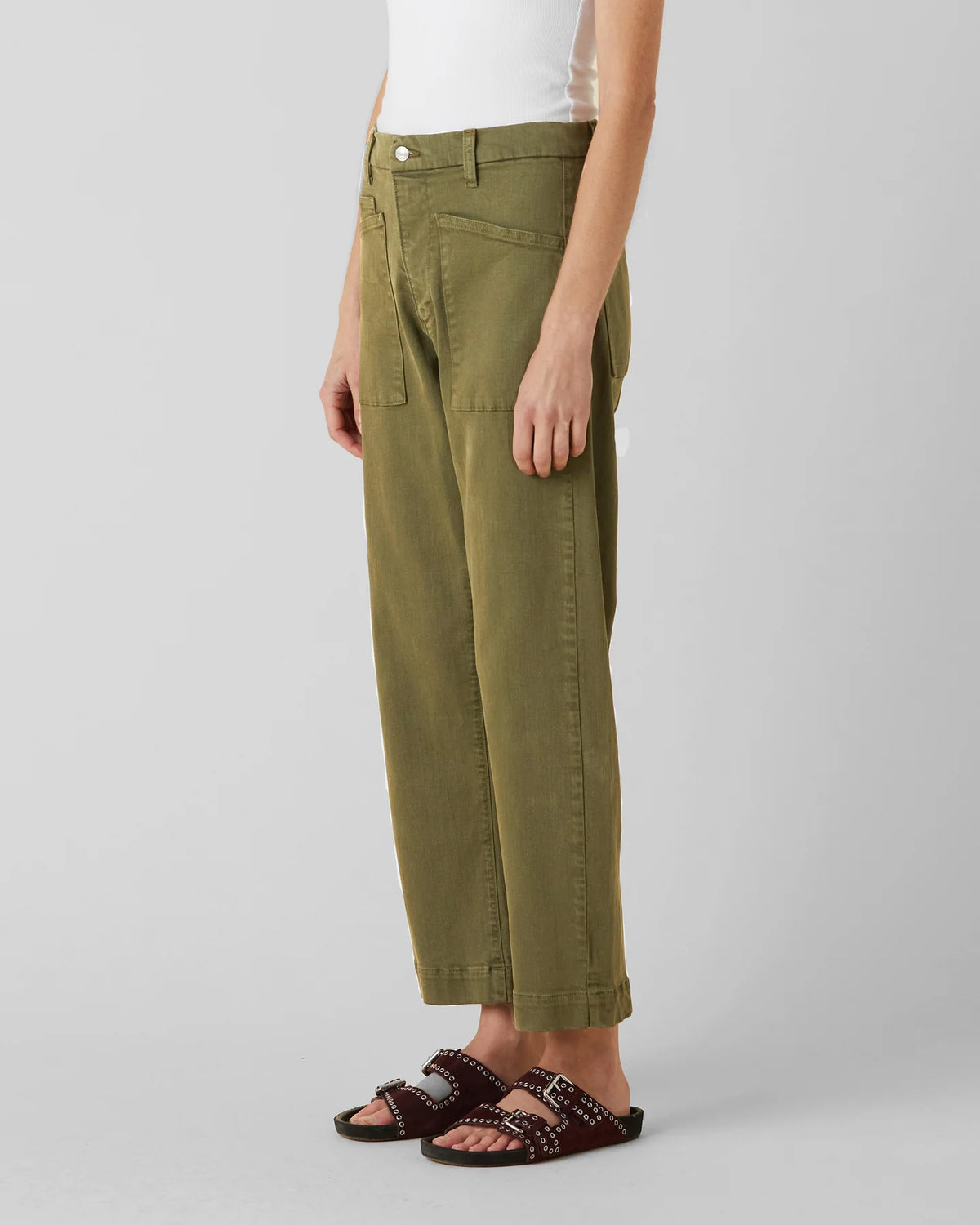 Le Jean Colette Patch Pocket Trouser