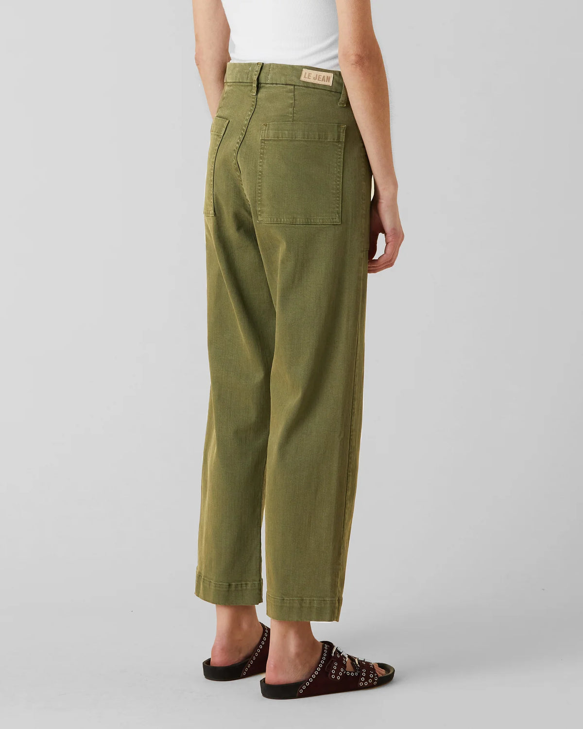 Le Jean Colette Patch Pocket Trouser
