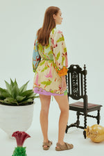 オールインワン・サロペット Alemais Floral Print Rafaela Maxi Dress RAFAELA SHIRTDRESS – ALEMAIS