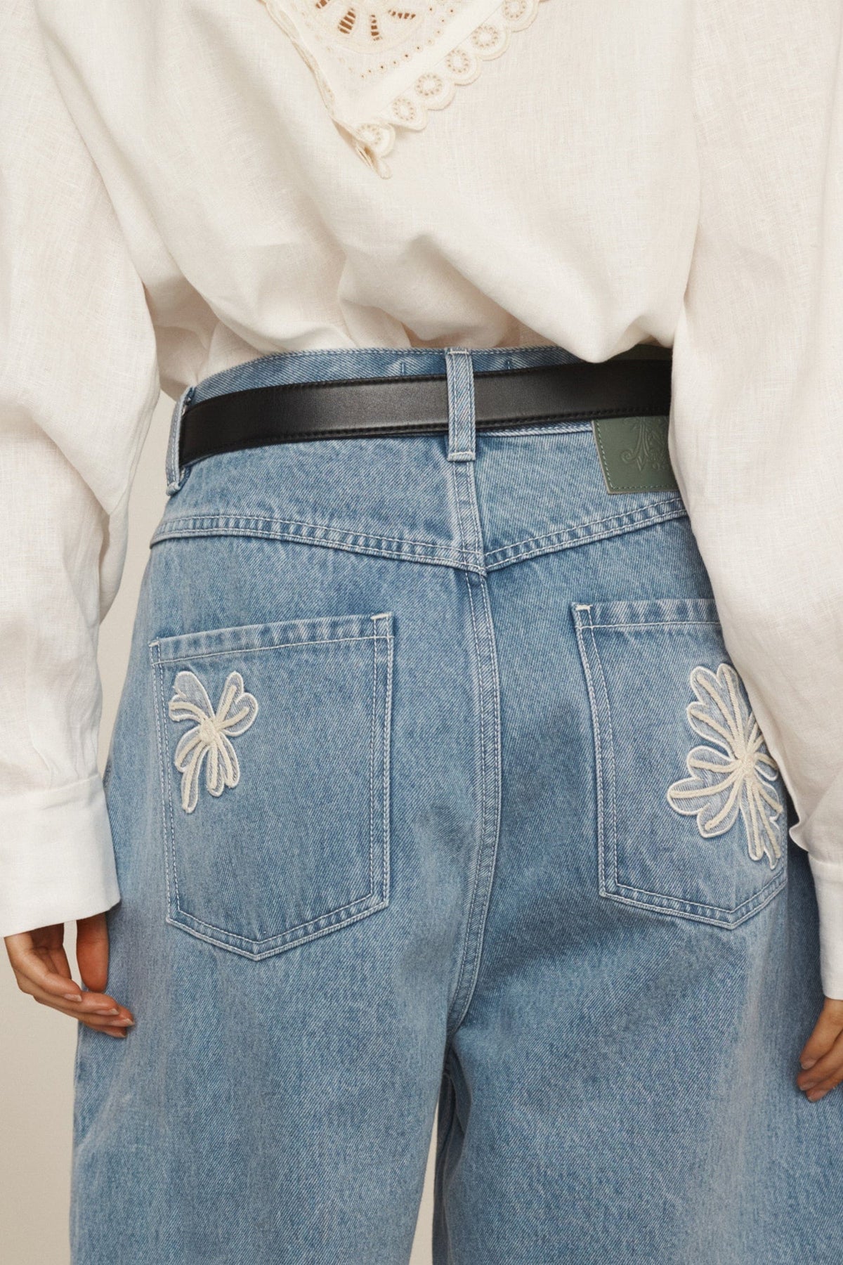 Alemais Charlene Denim Shorts