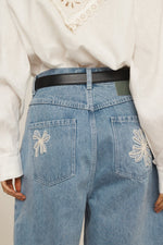 Alemais Charlene Denim Shorts