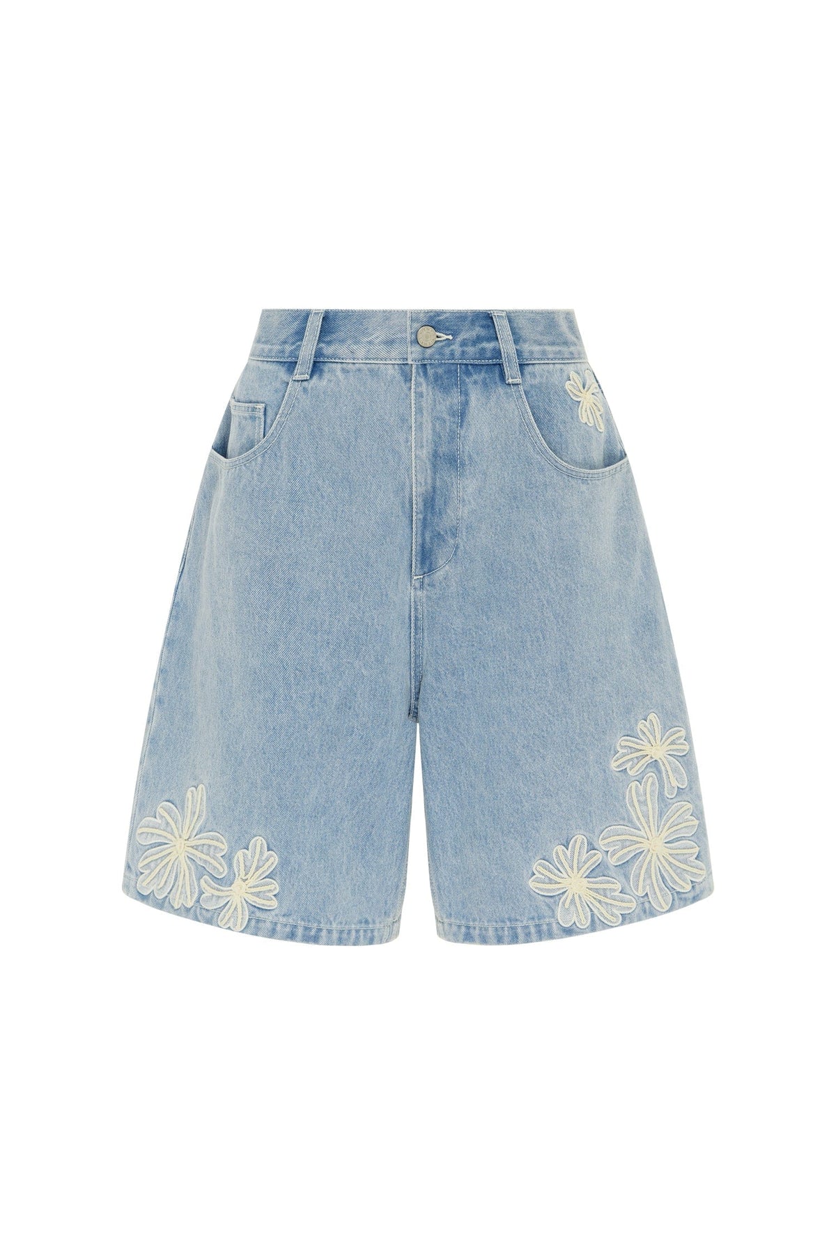 Alemais Charlene Denim Shorts