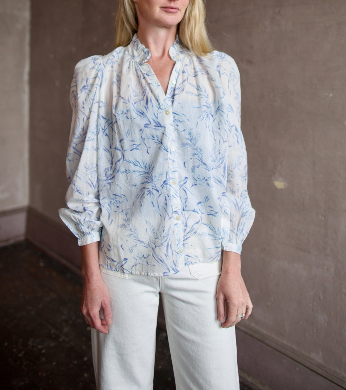 Alix Of Bohemia Annabel Avian Toile Shirt