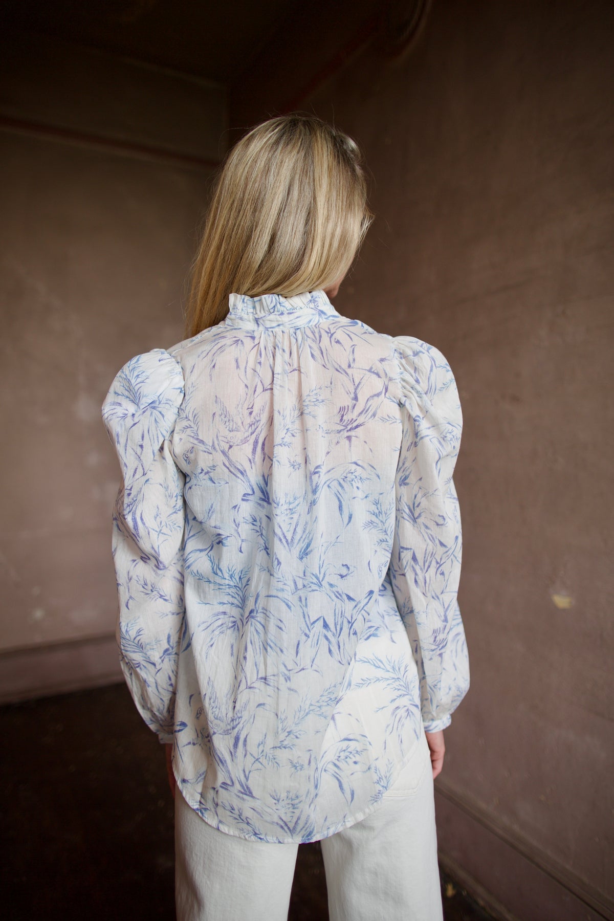 Alix Of Bohemia Annabel Avian Toile Shirt