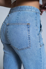 ASKK NY Brick House Wide Leg Dynomite Jeans