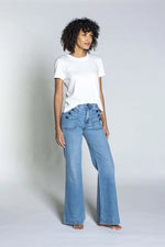 ASKK NY Brick House Wide Leg Dynomite Jeans