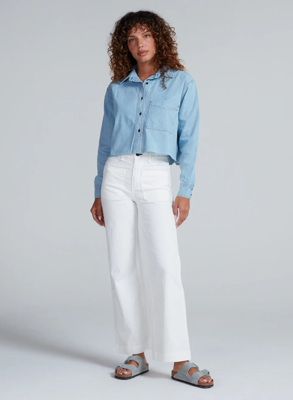 ASKK NY Denim Shirt- Vintage Wash Shirt