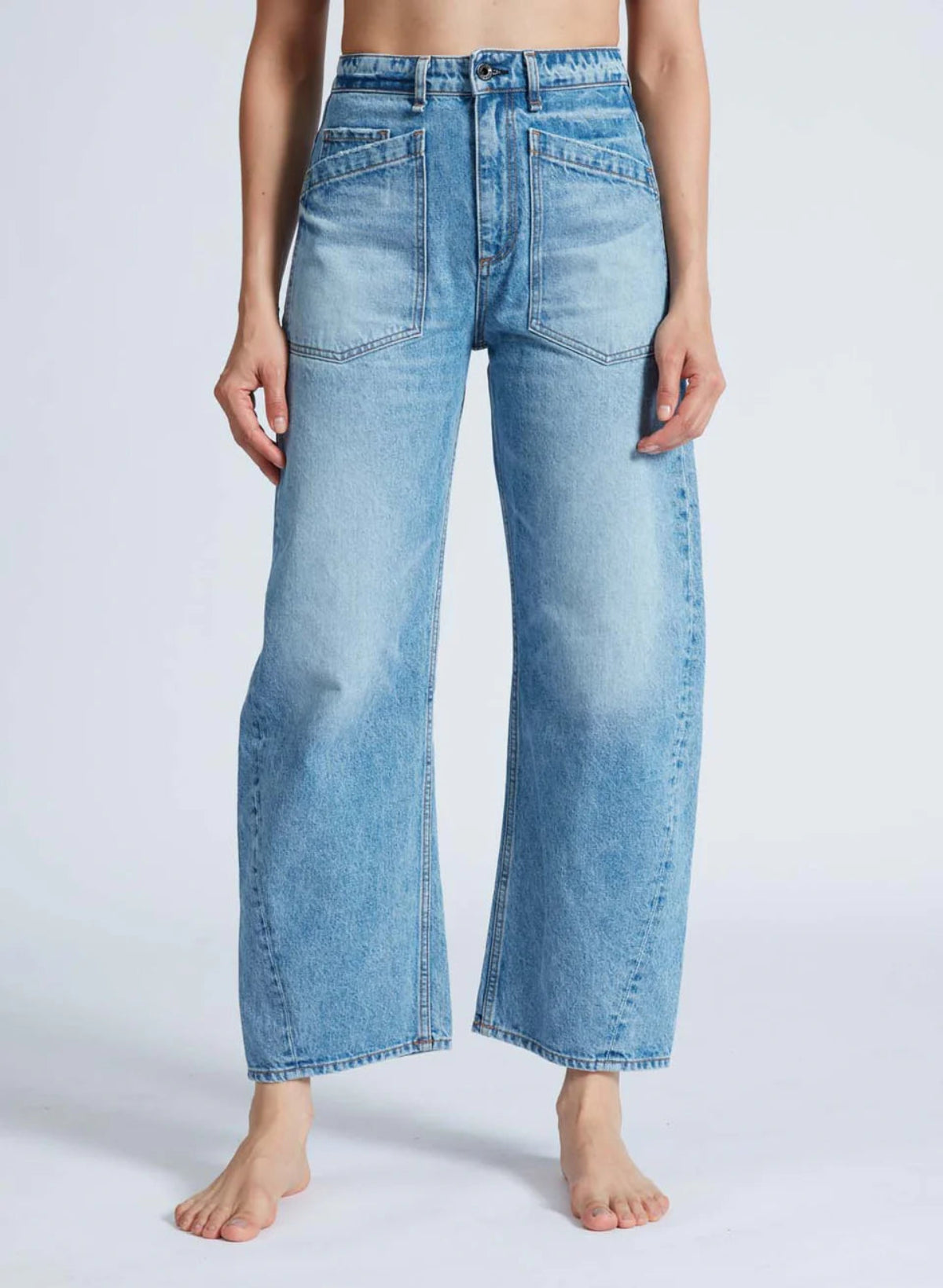 ASKK NY Twisted Barrel Jeans