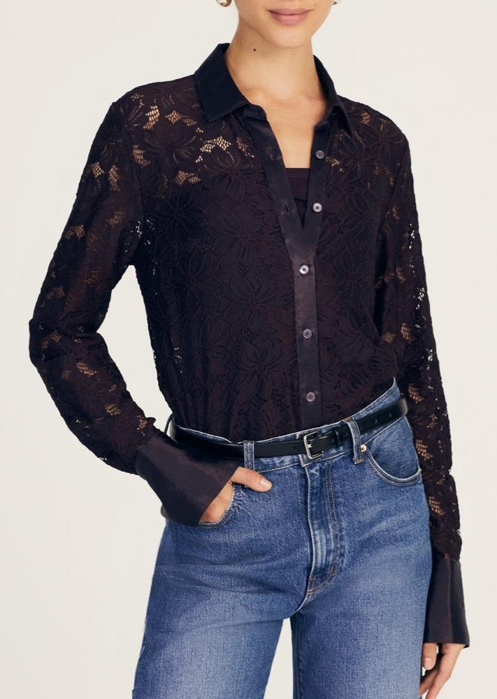 Derek Lam IO Crosby Raissa Button Down Top