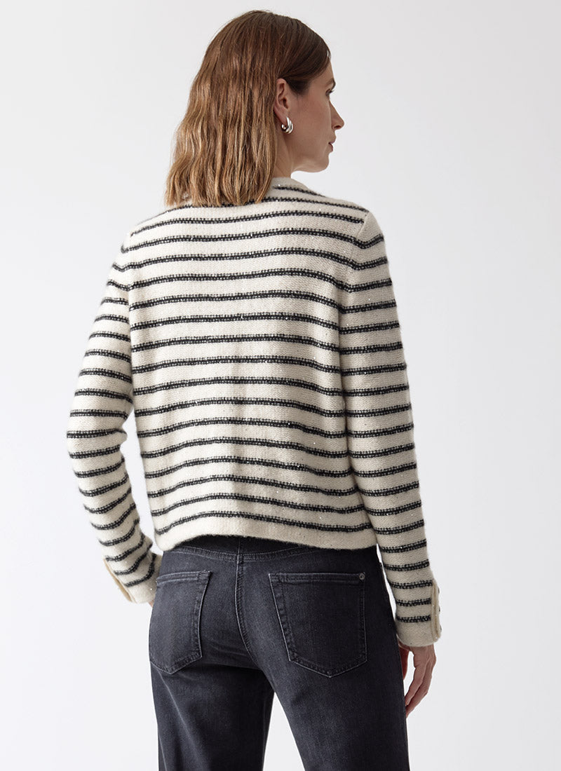 Autumn Cashmere Tuxedo Front Cable Jacket