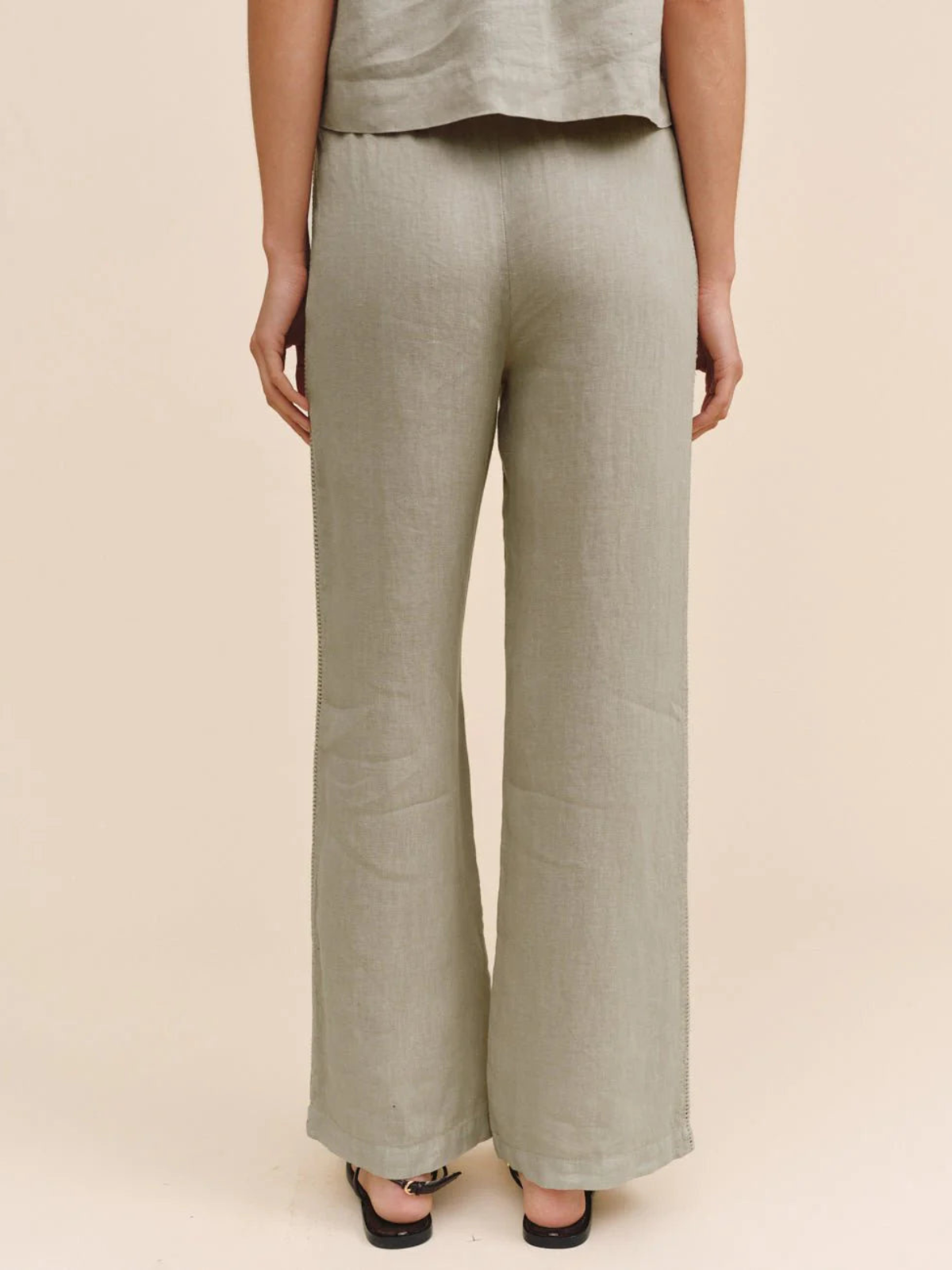 Bella Dahl Lattice Stripe Beach Pant_B3483-331-302