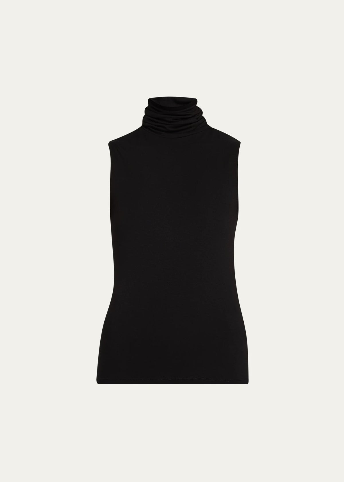 Majestic Soft Touch Sleeveless Turtleneck Top