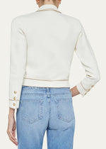 Lagence Neo Cont Trim Crop Cardi