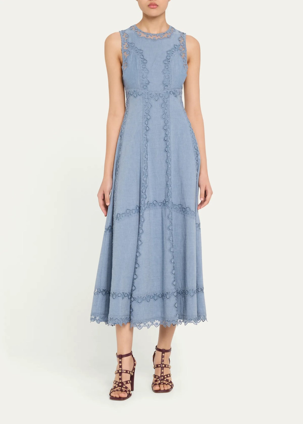 Ulla Johnson Anela Sleevless Midi Dress