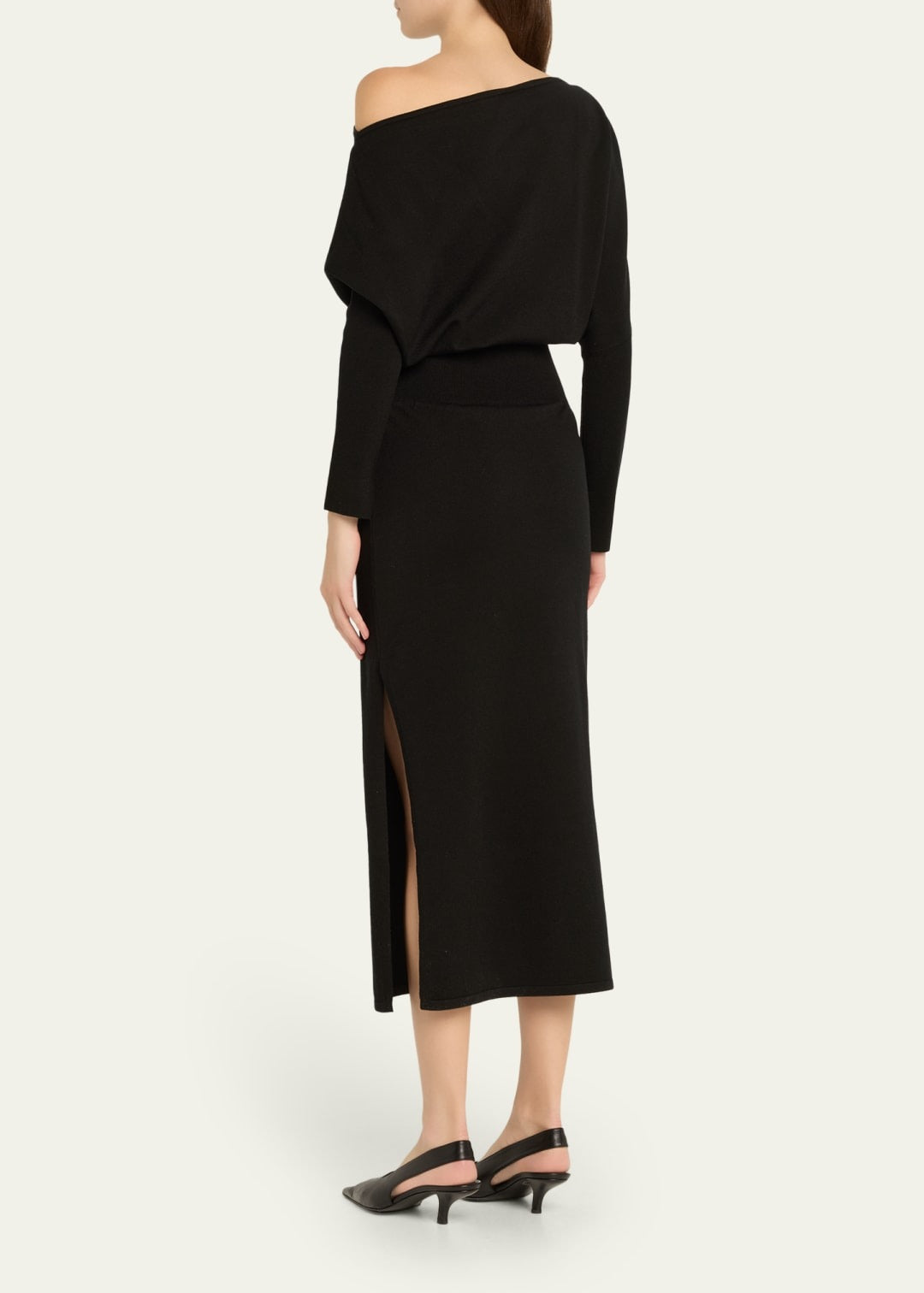 SimkhaiJanese Off Shoulder Midi Dress