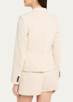 Frame The Striped Smart Blazer