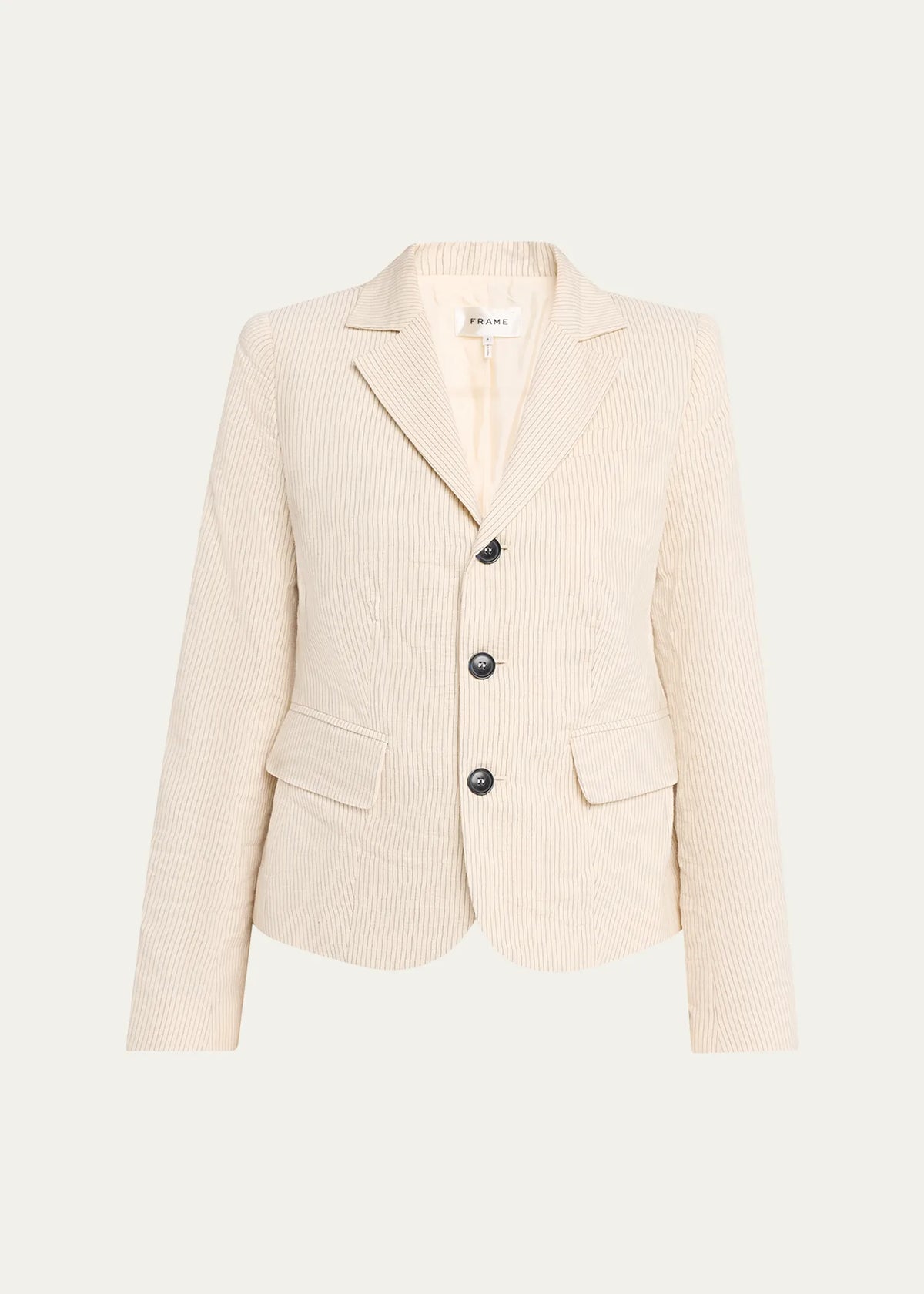 Frame The Striped Smart Blazer