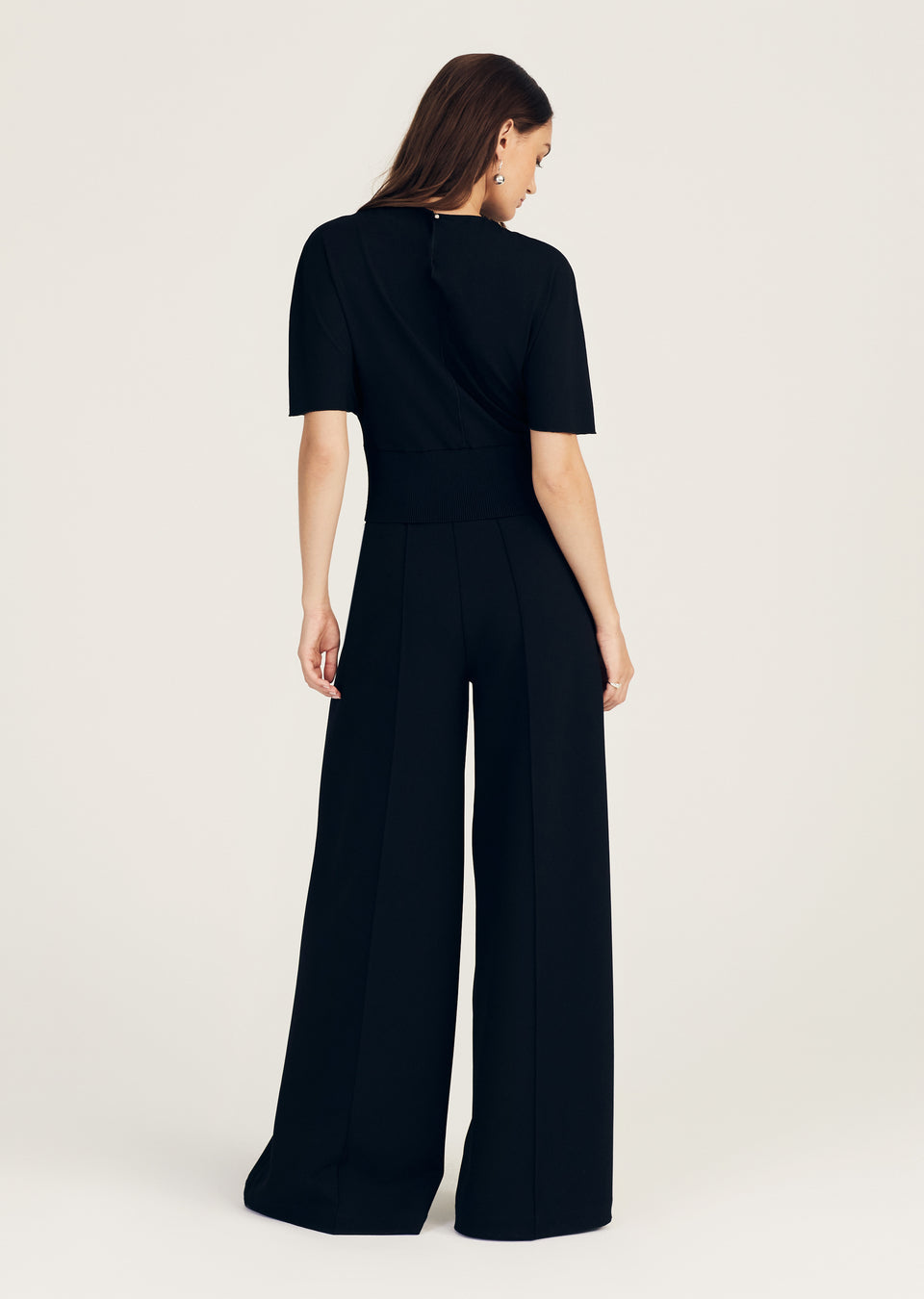 Derek Lam Tempest Wide Leg Knit Trouser