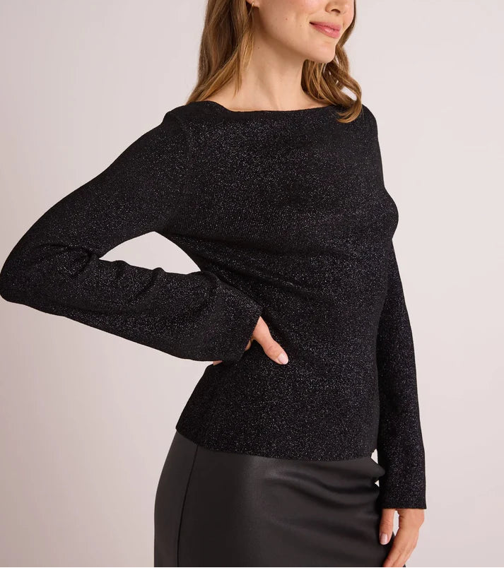 Bella Dahl Boatneck Long Sleeve Sweater