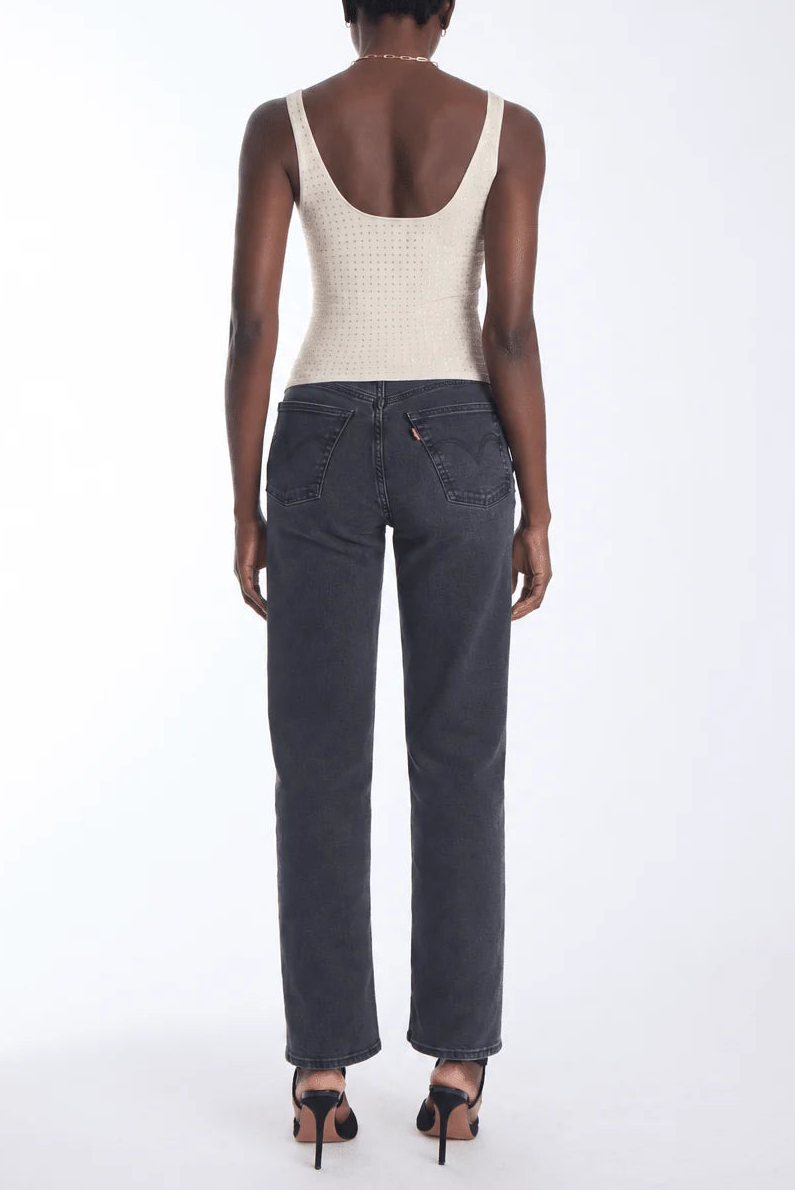 Karina Grimaldi Bowie Embellished Knit Tank