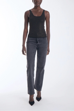 Karina Grimaldi Bowie Embellished Knit Tank