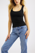 Lejule Ts Kimberly Stretch Rib Tank