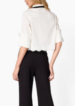 Cami Taylor Poplin Button Down Shirt