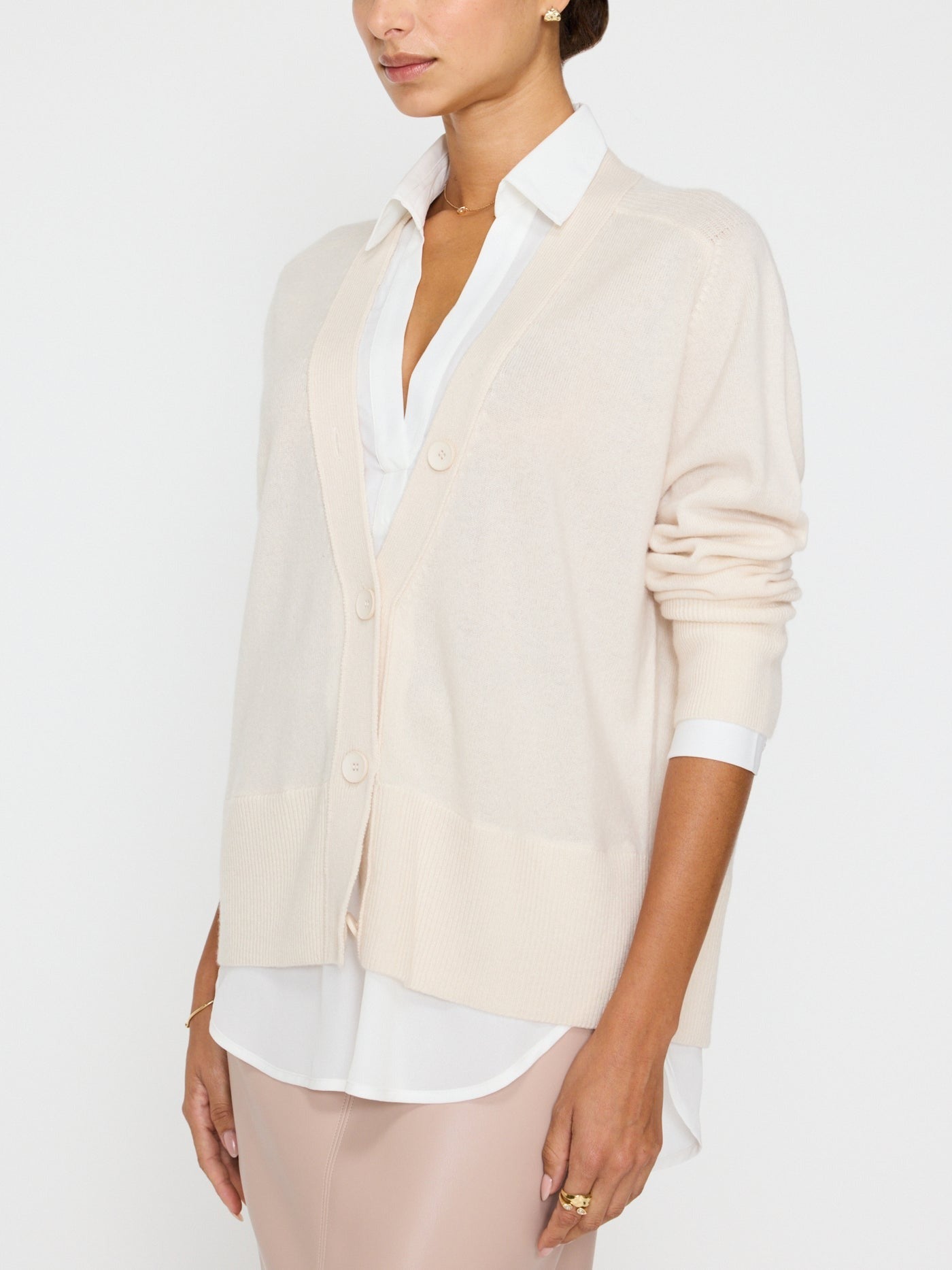 Brochu Walker Callie Layered Looker Cardigan