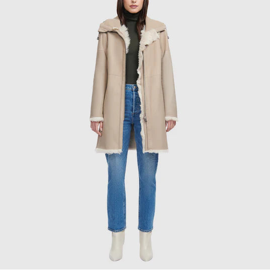 Hiso TS Capsule Reversible Shearling Jacket