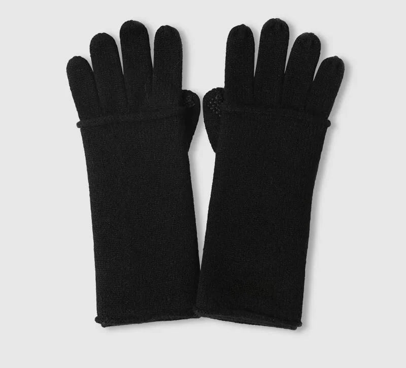 Roberta Bianca Convertible Cashmere Gloves