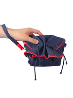 Carlos Falchi Mini Butterfly Leather Bag_CF043-PH