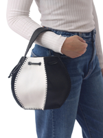 Carlos Falchi Tall Bucket Leather Bag_CF802-PH