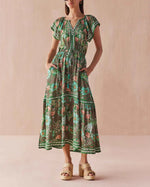 OMIKA Cora Midi Dress
