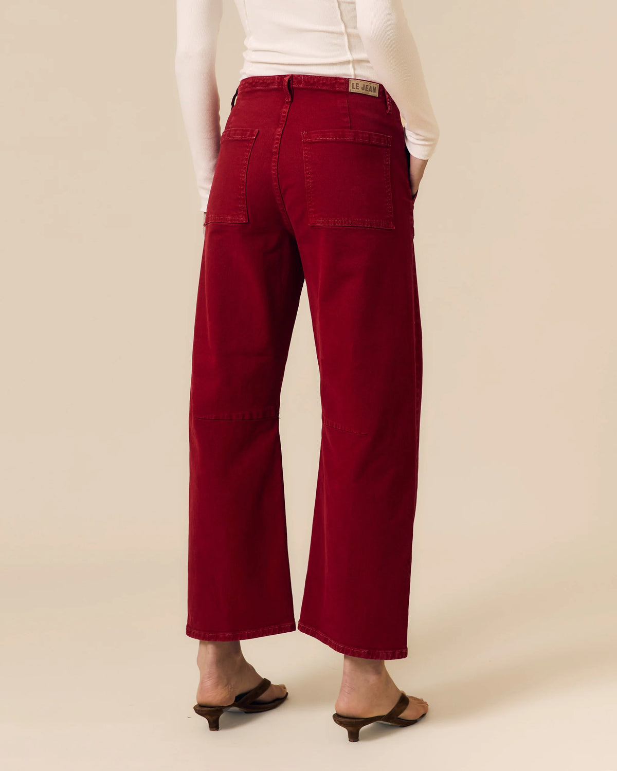 Le Jean Utility Soft Barrel Jeans