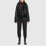 Hiso Ts Doll Shearling Biker Jacket