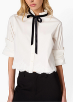 Cami Taylor Poplin Button Down Shirt