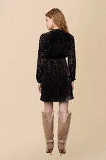 Hale Bob Apricity V-Neck Mini Dress