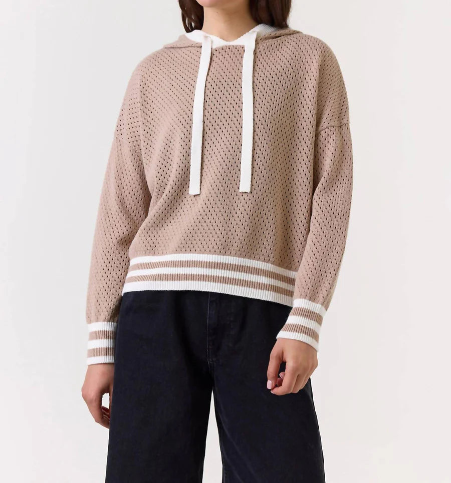 Wispr Vanessa Stripe Detail Hoodie