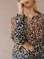 Bella Dahl Flowy Wide Collar Button Down Shirt