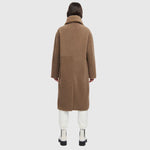 Hiso TS Freed Shearling Teddy Long Coat