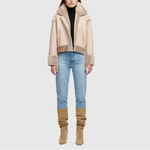 Hiso Ts Gaia Reversible Shearling Jacket