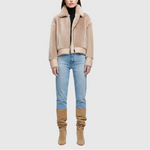 Hiso Ts Gaia Reversible Shearling Jacket