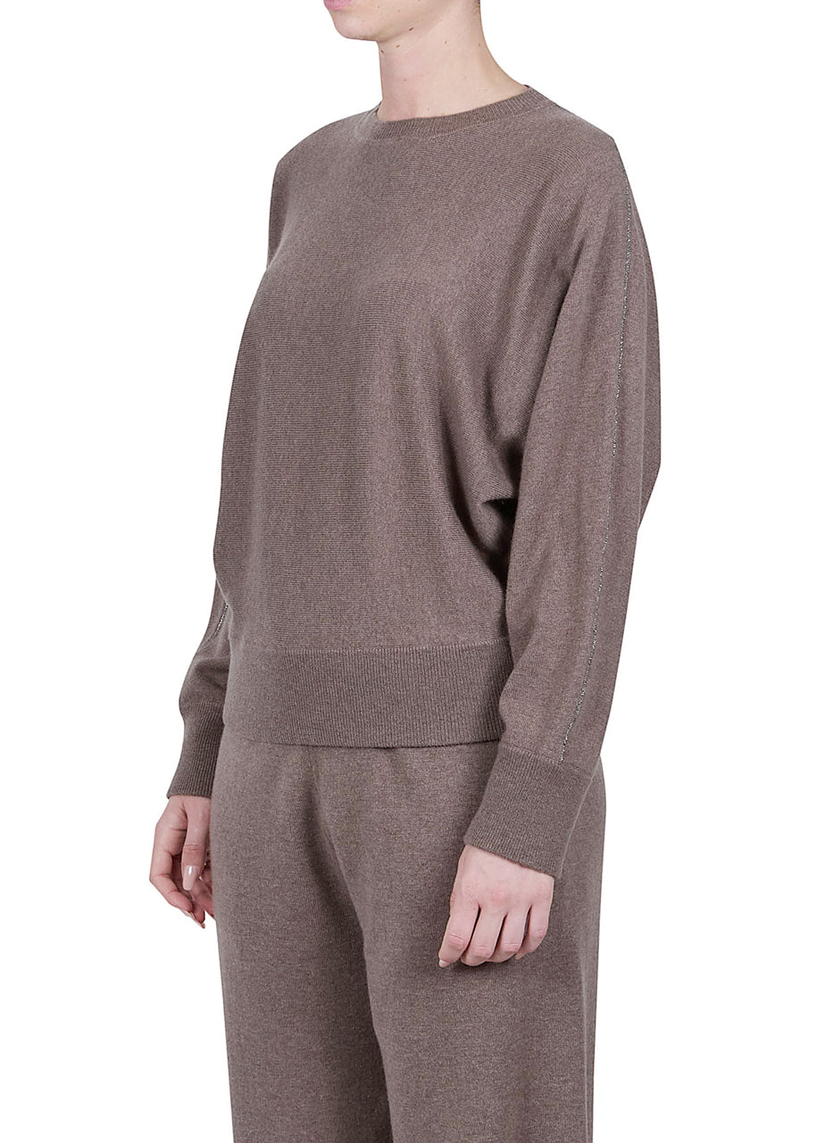 Purotatto Wool Sweater With Chain Detail
