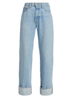 Derek Lam Farrah High Rise Cuffed Jean
